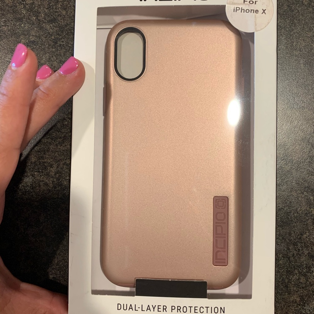 Rose Gold/Pink Incipio iPhone Case